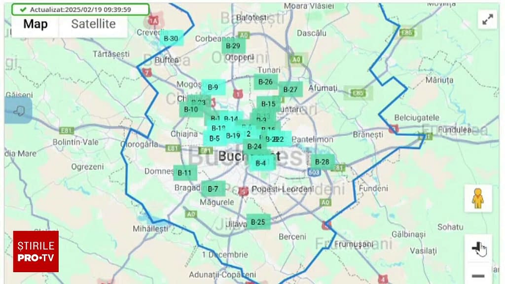 Situație rarisimă pentru bucureșteni: au putut respira „aer de munte”. Explicația comisarilor Gărzii de Mediu