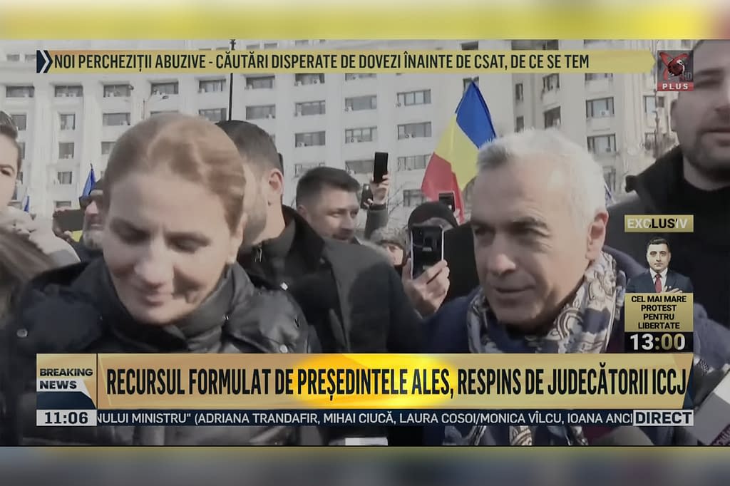 Realitatea Plus, amendată cu 200.000 lei pentru că l-a numit „președintele ales” pe Călin Georgescu