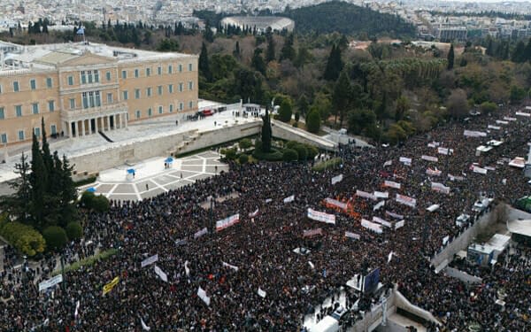 Protest Grecia