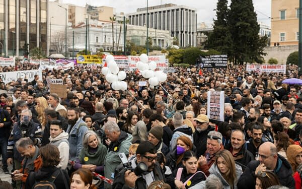 Protest Grecia