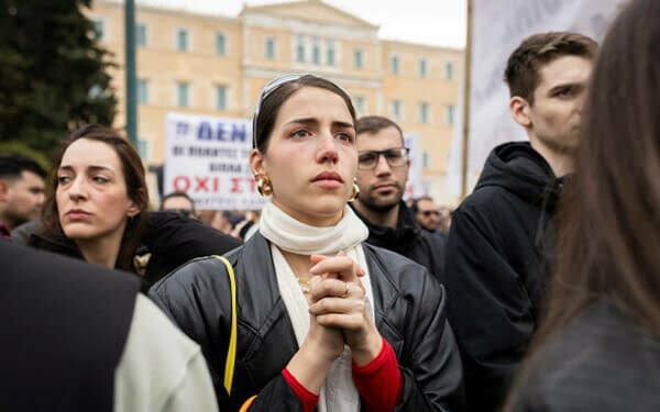 Protest Grecia