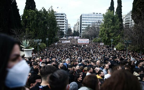 Protest Grecia