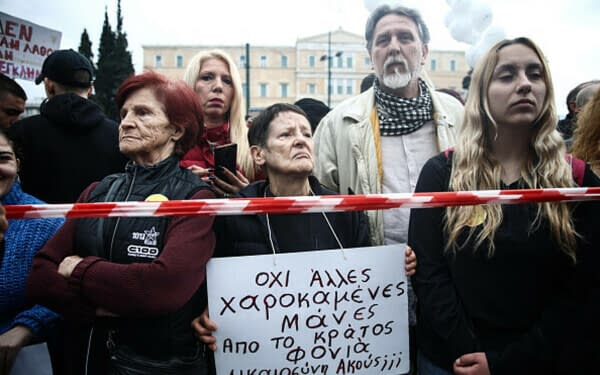 Protest Grecia