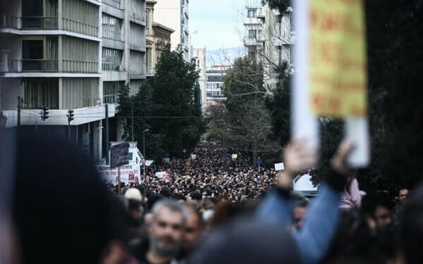 Protest Grecia