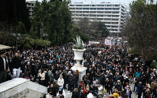 Protest Grecia